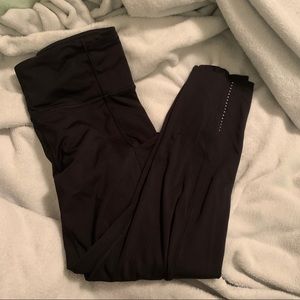 Lulu lemon black leggings size 8
